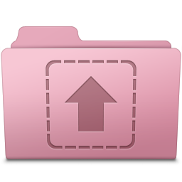 Upload Folder Sakura Icon 256x256 png